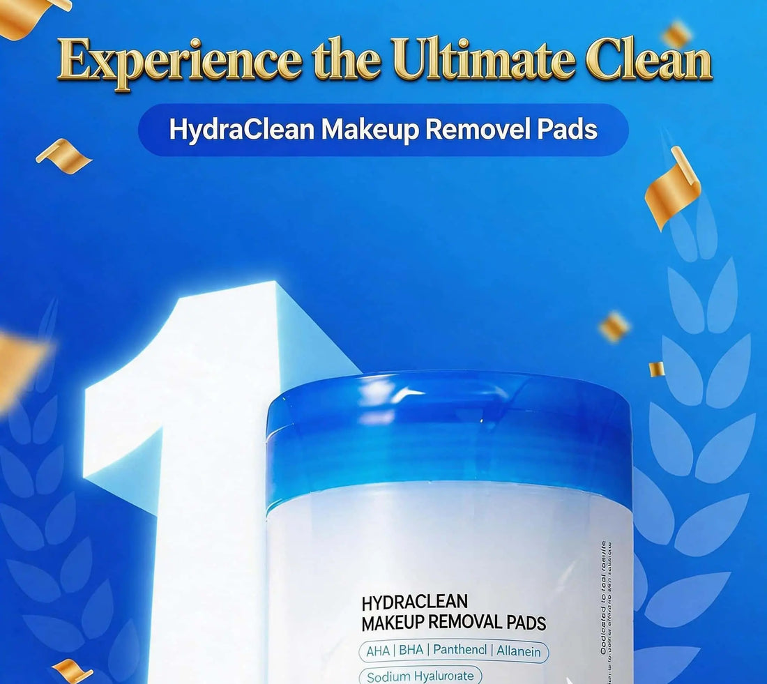 HydraClean Makeup Removal Pads Nivora Lux