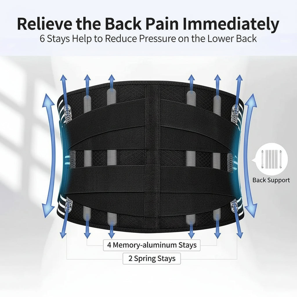 CoreLift Lumbar Support Belt Nivora Lux