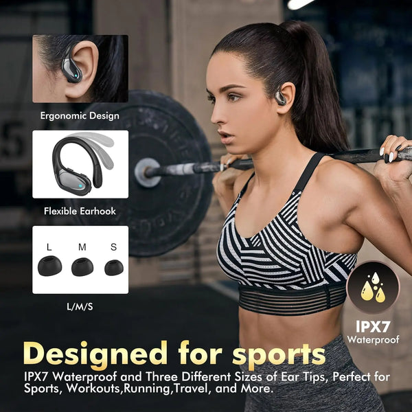 Sporty Wireless Earbuds