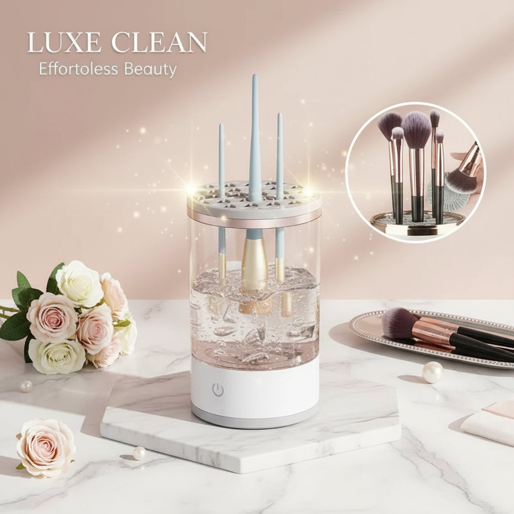 Quick Clean Makeup Brush Buddy Nivora Lux