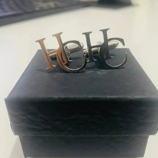 Tangula Custom Groom Cufflinks Nivora Lux