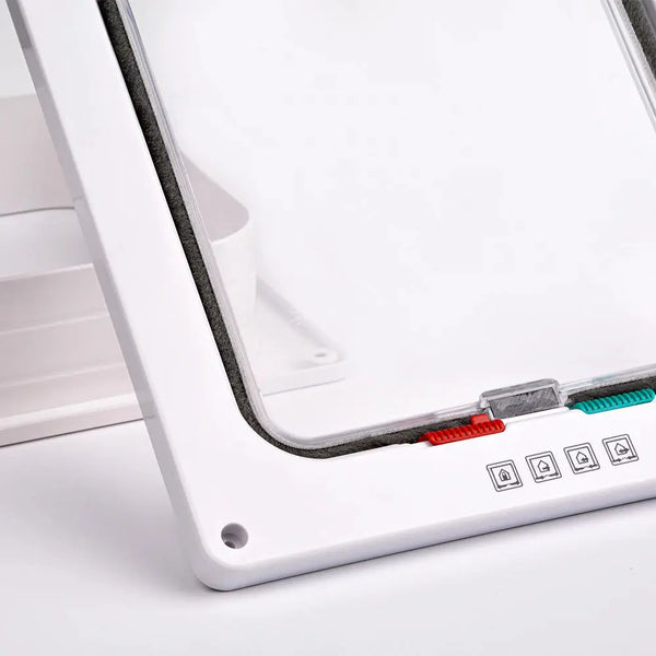 Smart Pet Door with Secure Locking