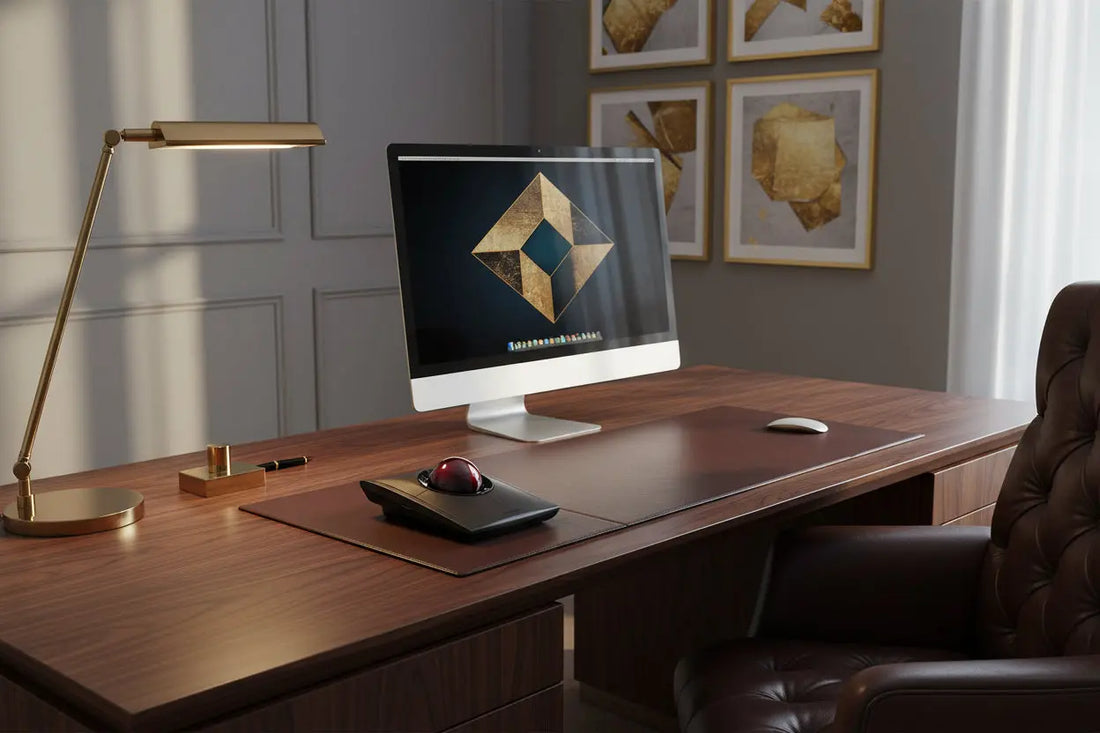 SlimBlade Pro Wireless Trackball Mouse Nivora Lux