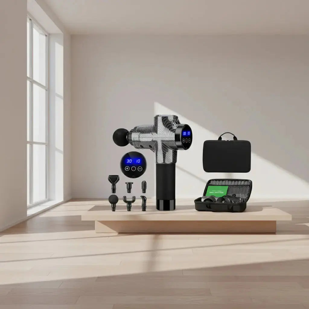 Percussion-Massager-Muscle-Recovery-7-Ways-to-Speed-Up-Healing-After-Workouts Nivora Lux