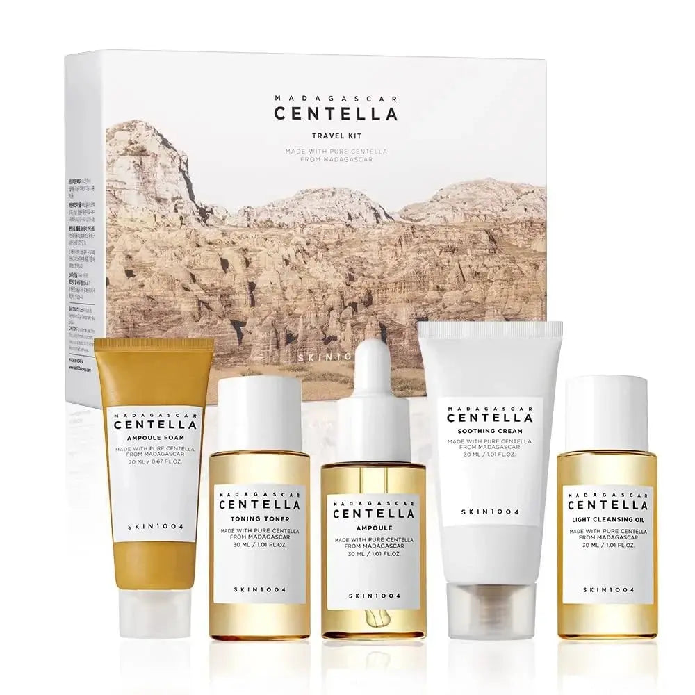 Madagascar Centella Skincare Travel Kit Nivora