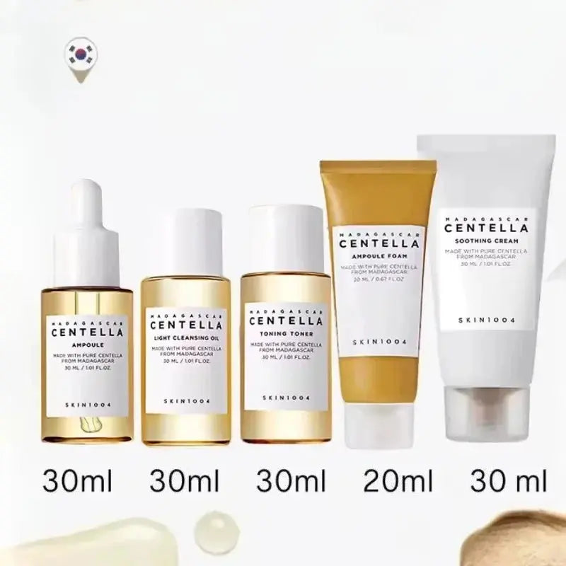 Madagascar Centella Skincare Travel Kit Nivora
