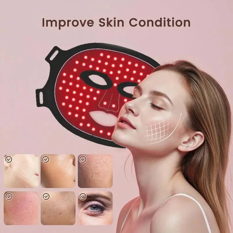 Wireless LED Photon Light Therapy Mask Nivora