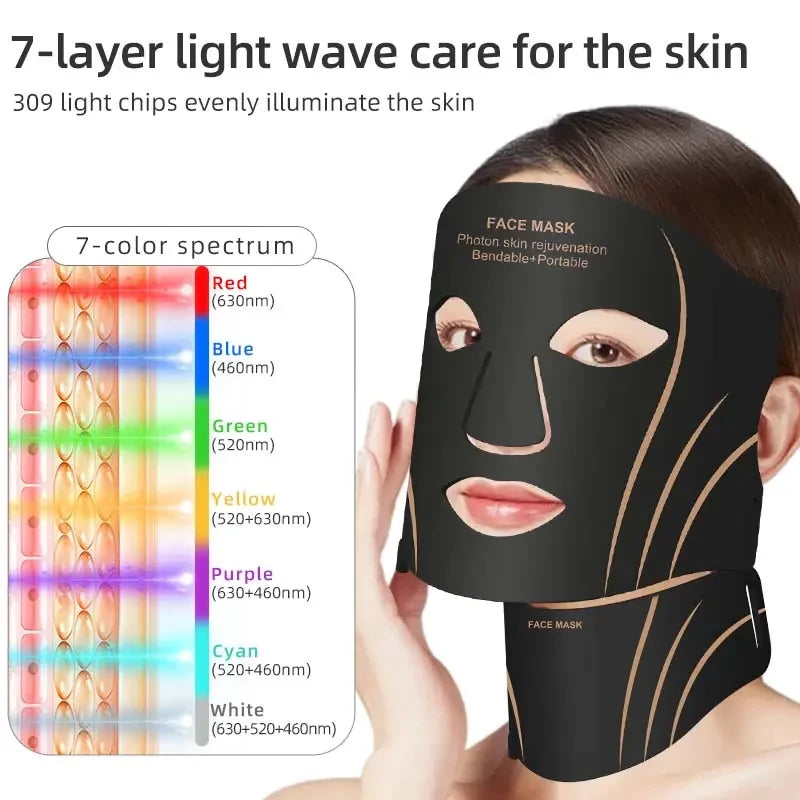 Wireless LED Photon Light Therapy Mask Nivora