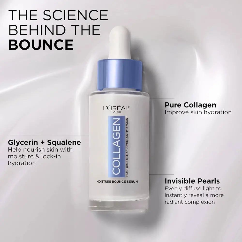 L'Oreal Paris Collagen Bounce Face Serum - Nivora