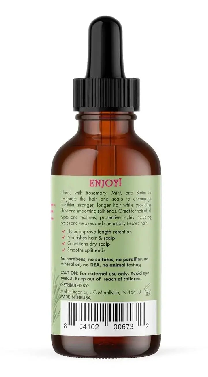 Rosemary Mint Hair Strengthening Oil - Nivora