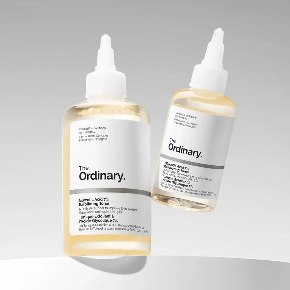 The Ordinary Toner for Skin Texture Glycolic Acid 7% Exfoliating Toner Nivora
