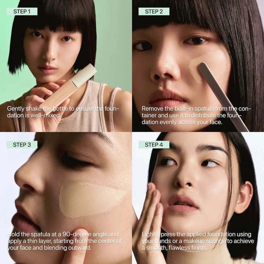 Organza Fit Spatula Lightweight Foundation Nivora