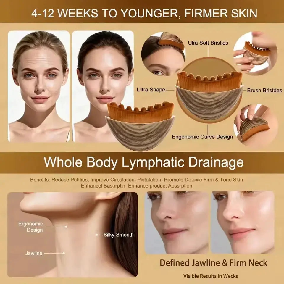 Portable Dry Facial Brush Nivora