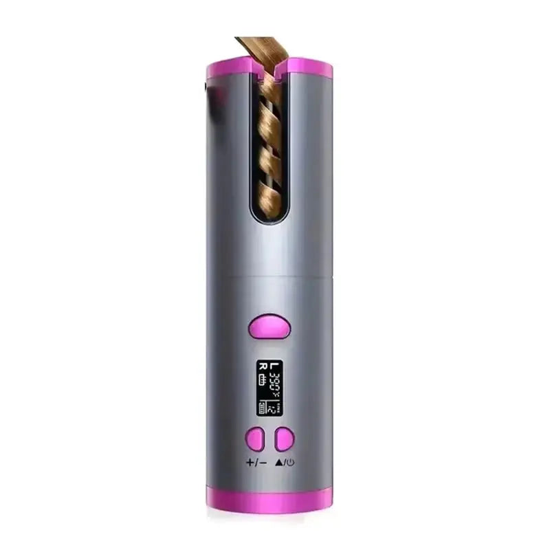 Portable Cordless Automatic Hair Curler Nivora