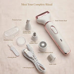 Cordless Four in One Lady Shaver Nivora