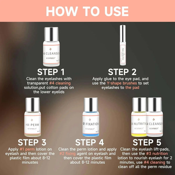 Bold Lash Lift Grooming Kit - Nivora Lux