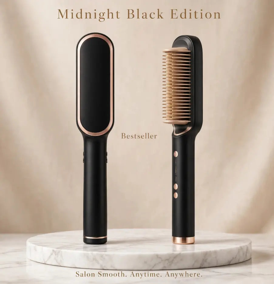 Ceramic Hair Straightening Brush Nivora