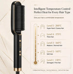 Ceramic Hair Straightening Brush Nivora