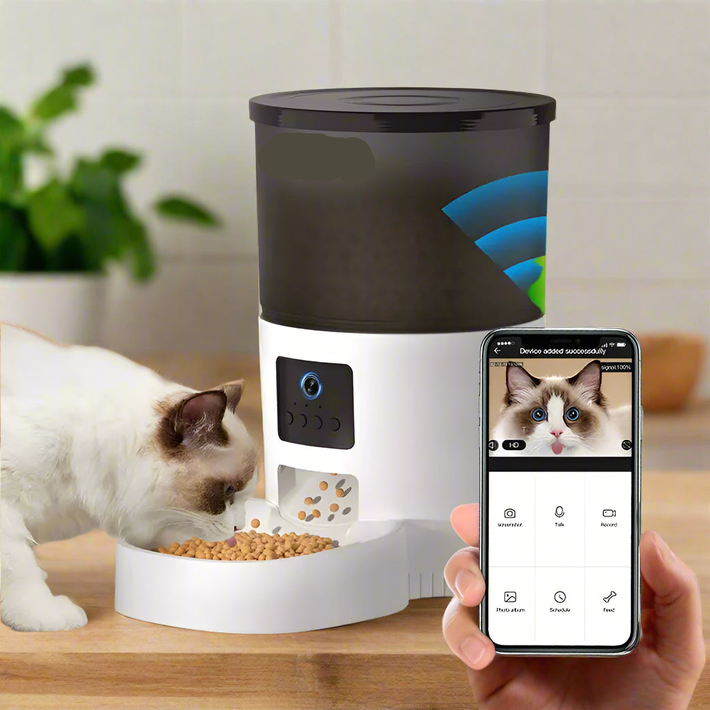 Smart Pet Feeder with Camera Nivora Lux
