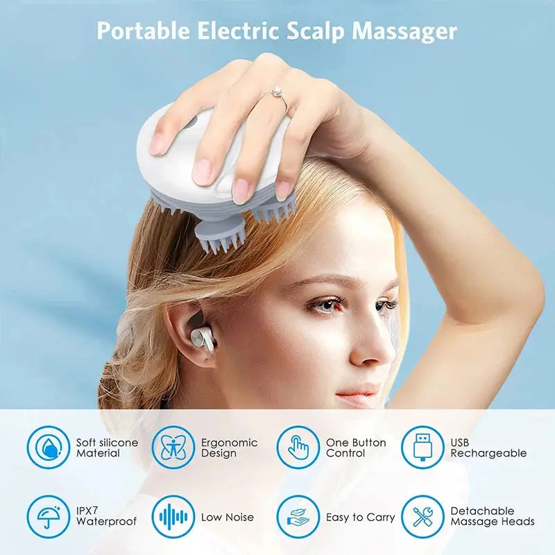 Ultimate Scalp & Pet Massager Nivora Lux
