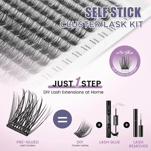 Quick Stick False Eyelashes Nivora Lux