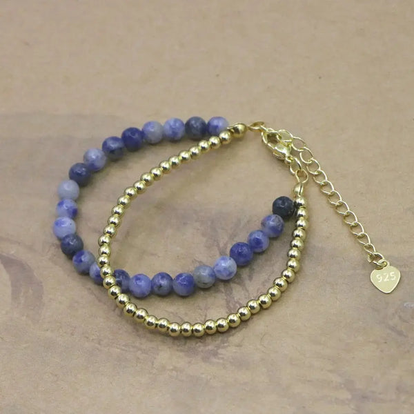 Charming Natural Stone Bracelet Nivora Lux