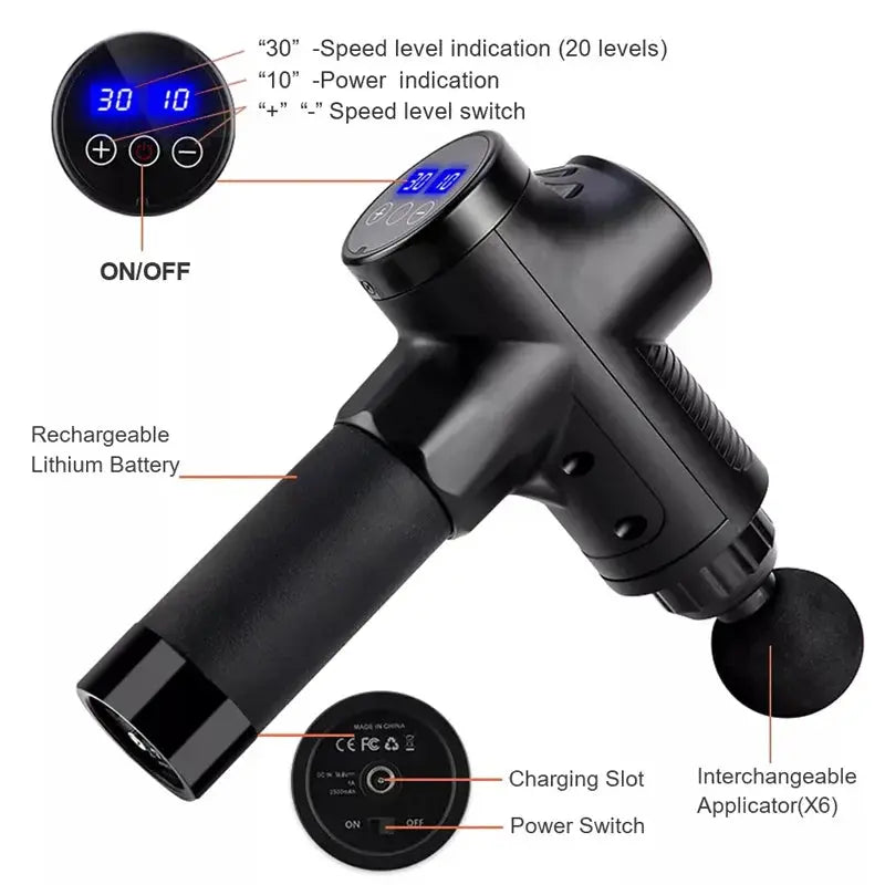RelaxEase Percussion Massager Nivora Lux