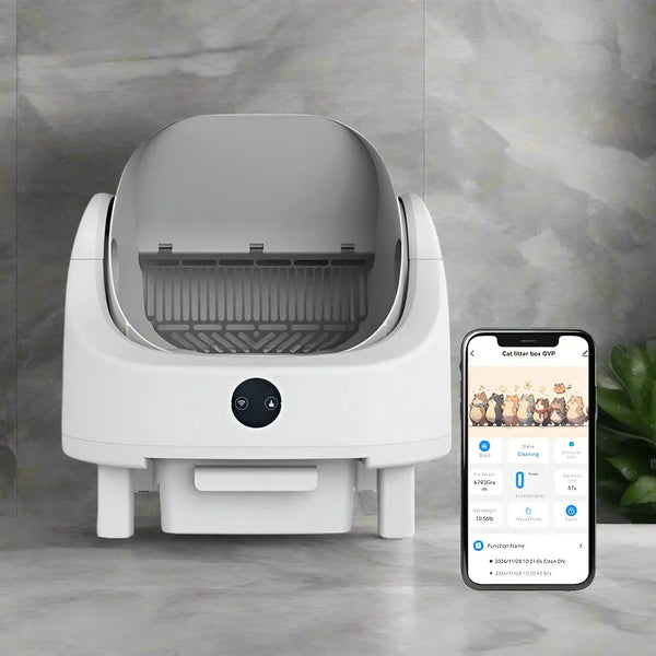 Smart Auto-Clean Cat Litter Box