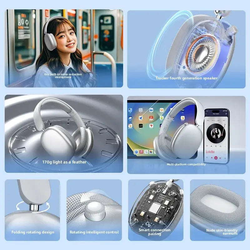 Foldable Bluetooth Earphones Nivora Lux