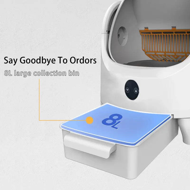 Smart Auto-Clean Cat Litter Box Nivora Lux