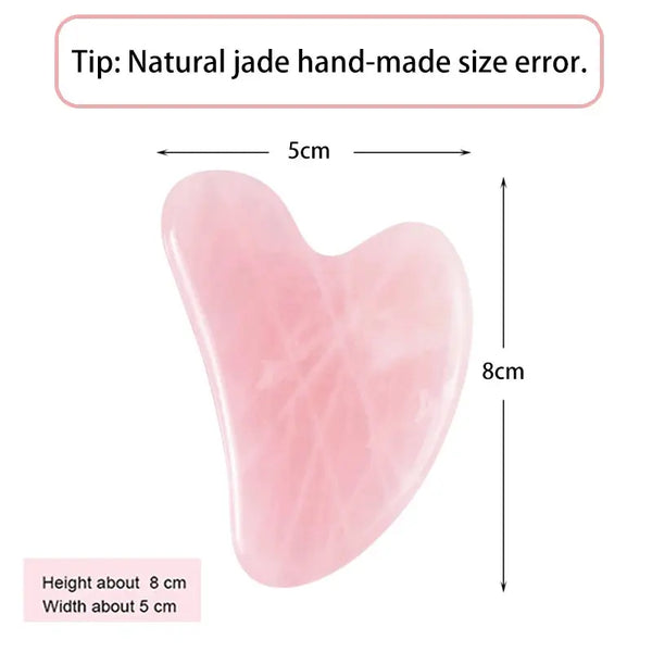Natural Jade Face Massage Tool Nivora Lux