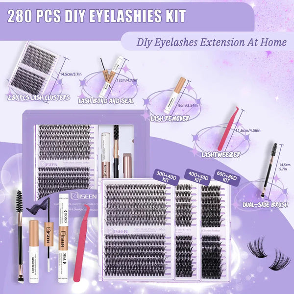 DIY Eyelash Extension Magic Kit Nivora Lux