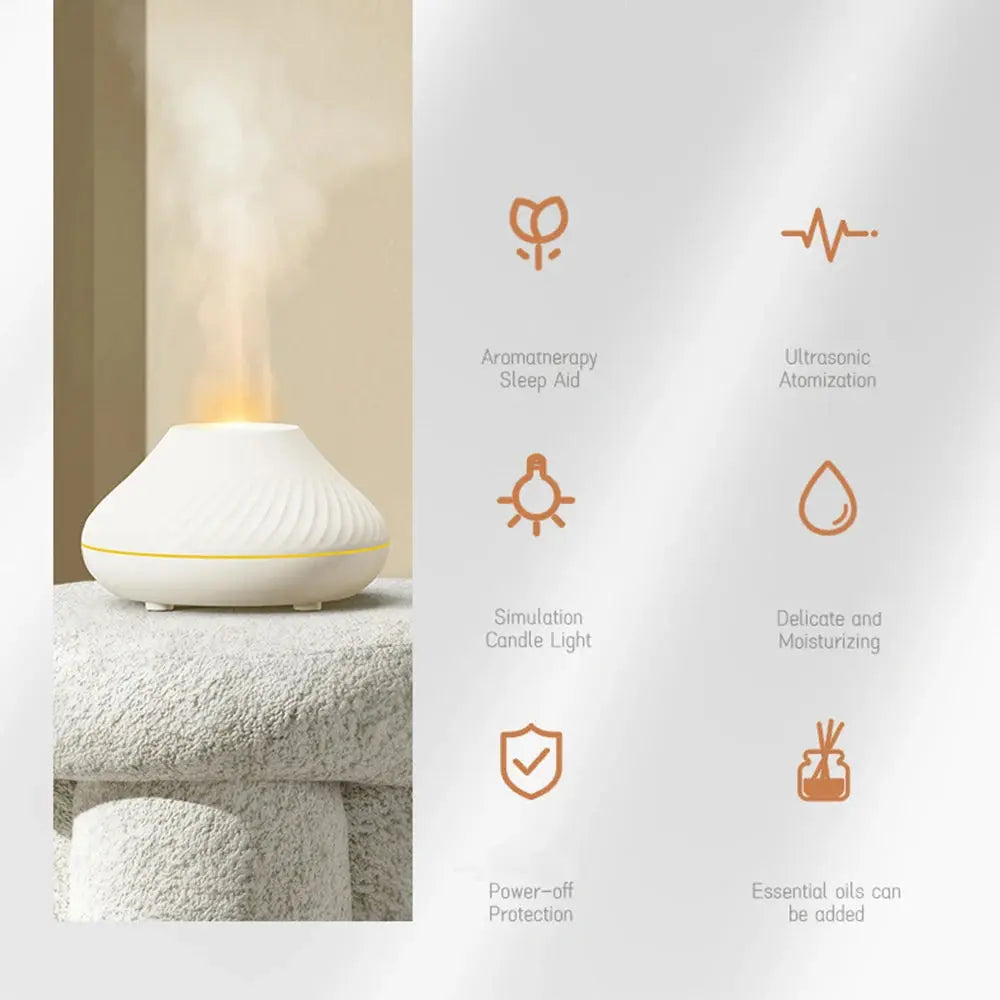 Volcanic Flame Aroma Diffuser Nivora Lux