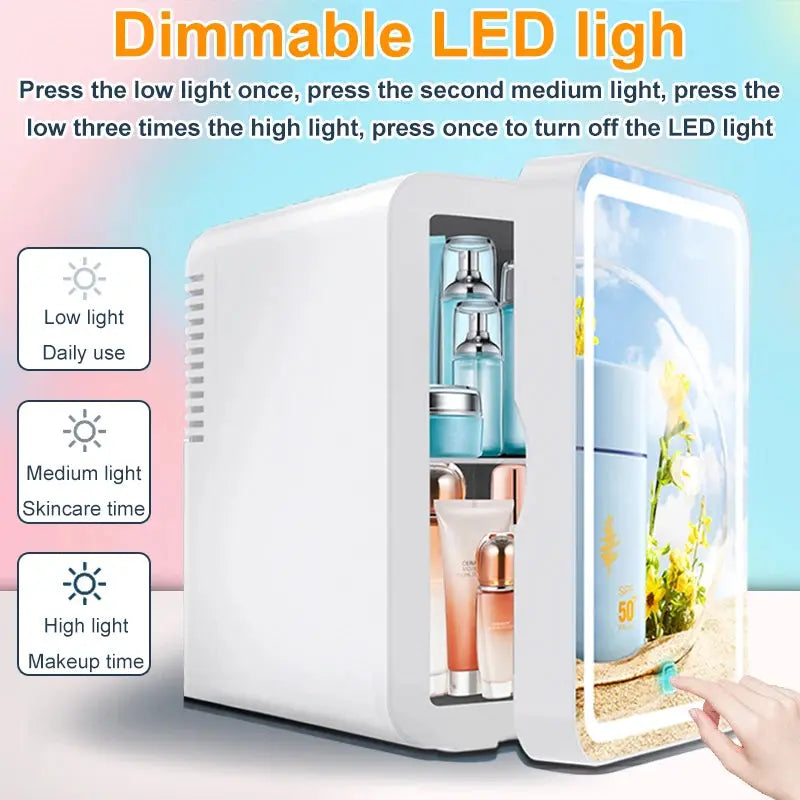 Portable LED Beauty Fridge Nivora Lux