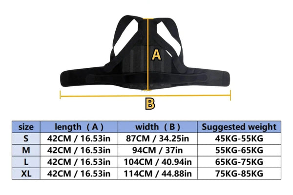 ComfortEase Posture Brace Nivora Lux