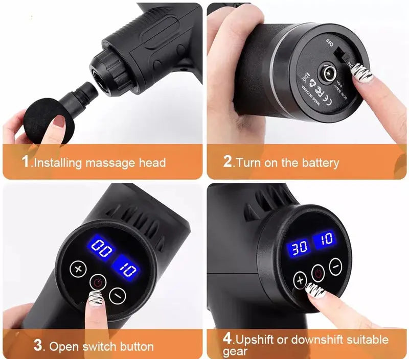 RelaxEase Percussion Massager Nivora Lux