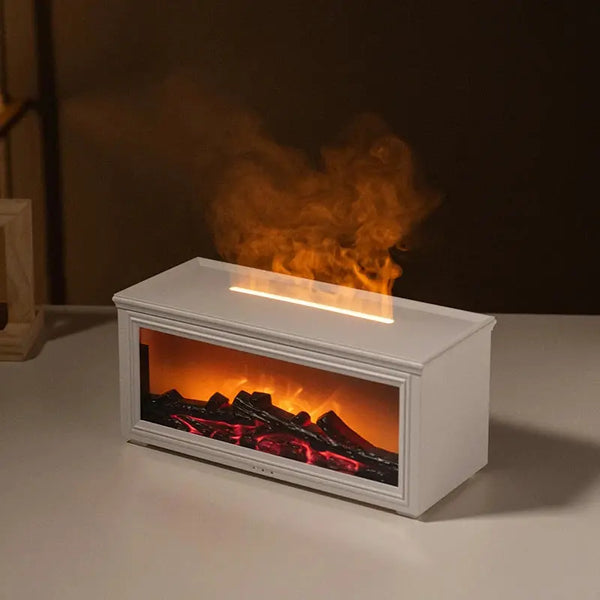 Mini Flame Aroma Fireplace Nivora Lux