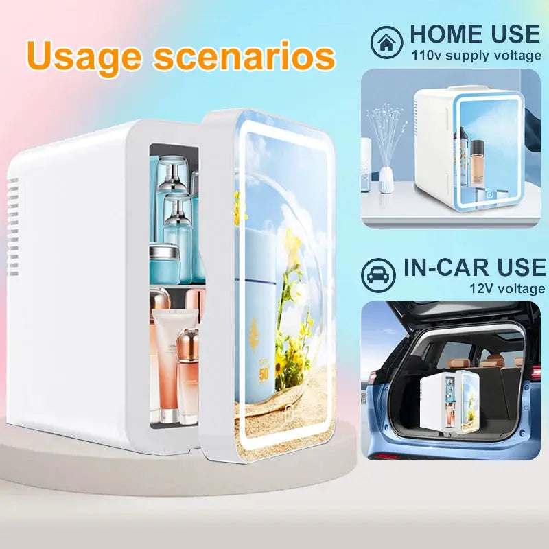 Portable LED Beauty Fridge Nivora Lux