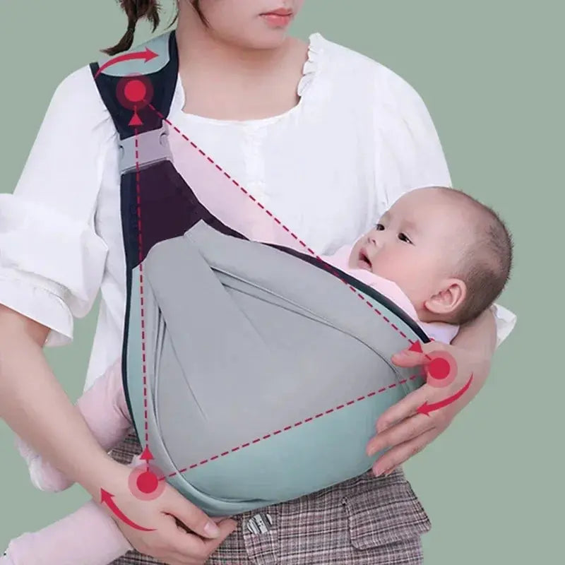 Cozy Baby Carrier Wrap Nivora Lux