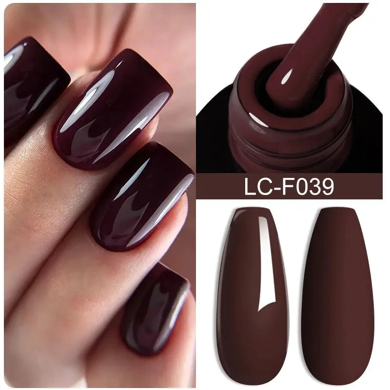 Autumn Chocolate Gel Polish Nivora Lux