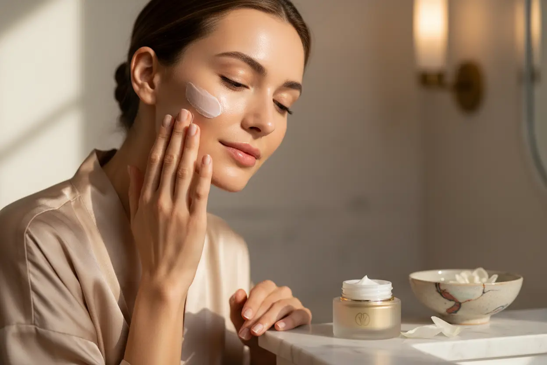 je veux une belle femme qui tra utiliser cette crème Firm &amp; Bright Skin Cream