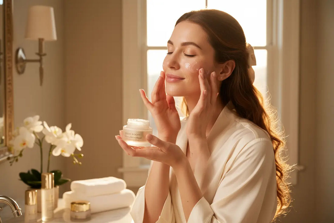 je veux une belle femme qui utilise ca Glow Boost Collagen Jelly Cream