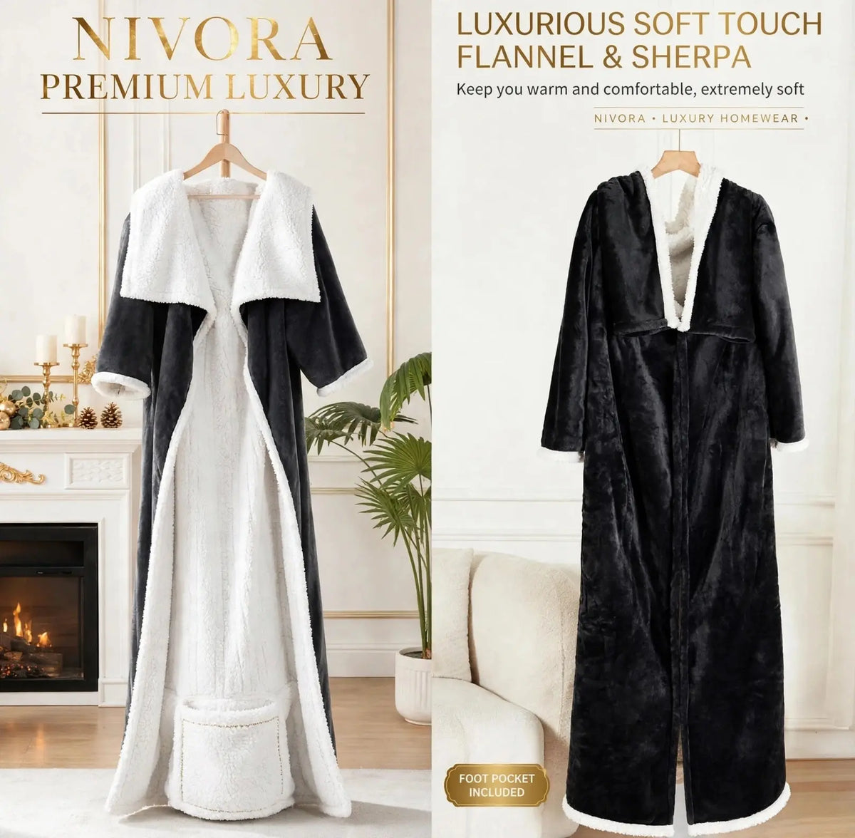 Wearable Electric Blanket Nivora