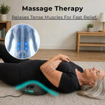3-in-1 Heated Back Massager and Lumbar Support Pillow Nivora