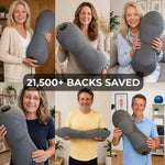 3-in-1 Heated Back Massager and Lumbar Support Pillow Nivora