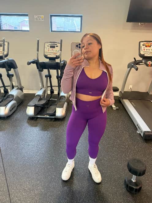 Peach Lift Performance Training Suit