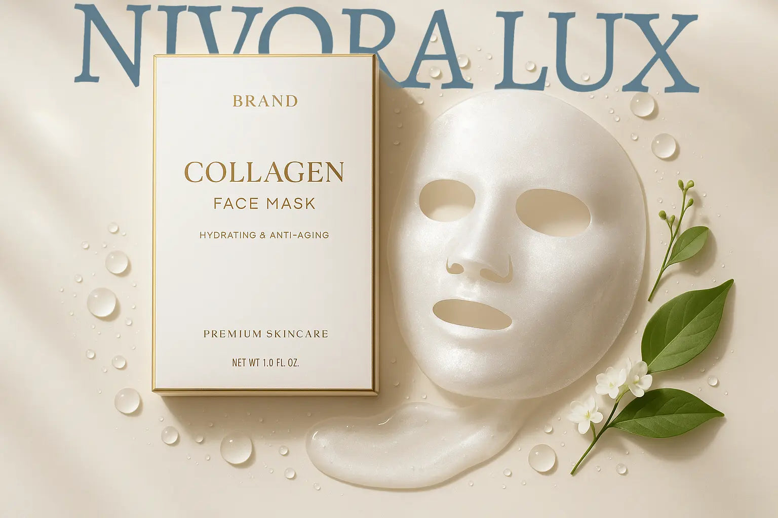 Glow-Up Bio Collagen Mask Nivora Lux