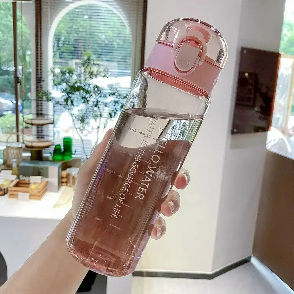 Clear Sport Water Bottle Nivora Lux
