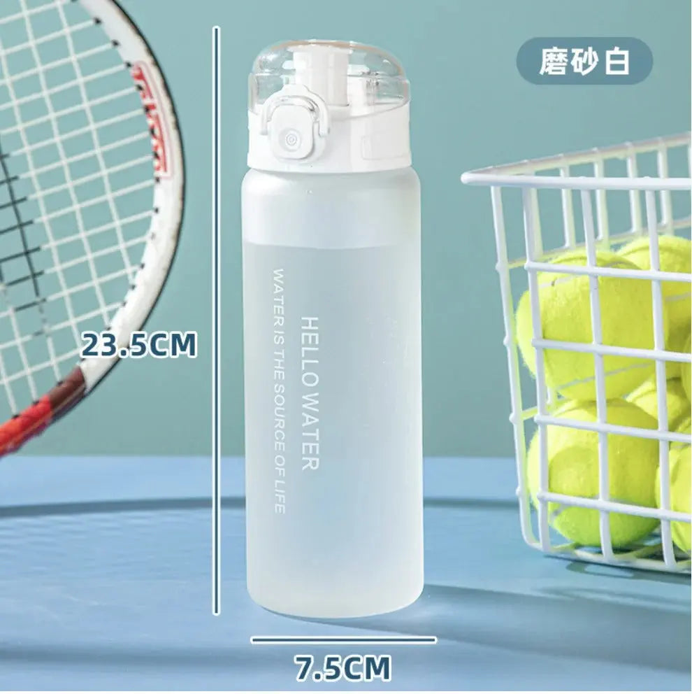 Clear Sport Water Bottle Nivora Lux